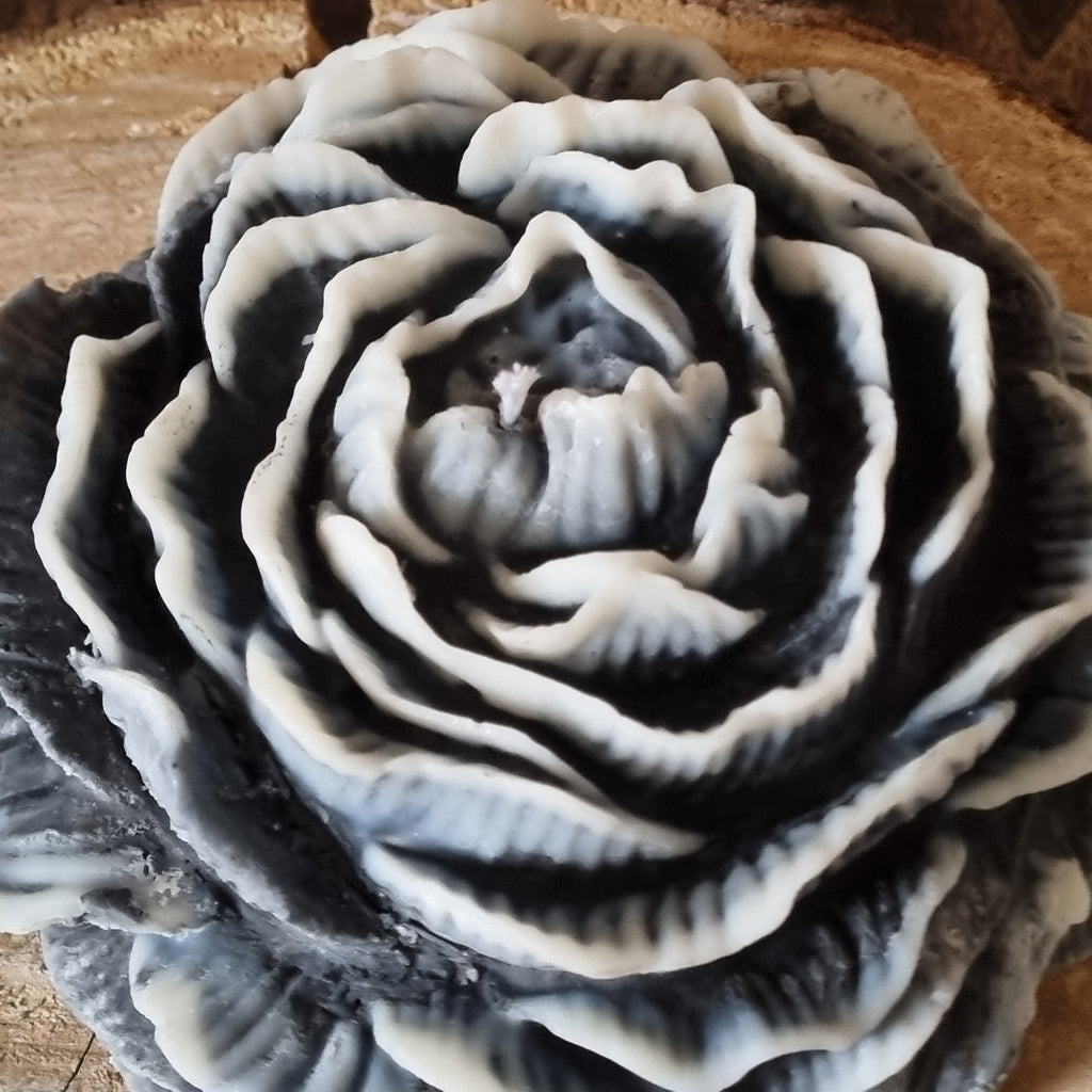 Bougie Moulée Pivoine — Cire Soja & Olive