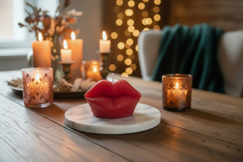 Bougie Moulée Personnalisable — Lune de cire